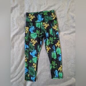 CVG | Capri Leggings | Toxic Paradise | XS